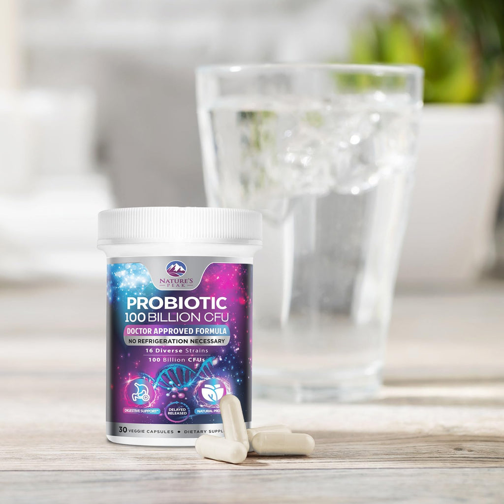 Nature's Peak Probiotics: 100B CFU, 16 Strains, 30 Capsules
