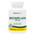 Natures Plus Bromelain 500 mg - 90 Vegetarian Tablets - Gluten-Free
