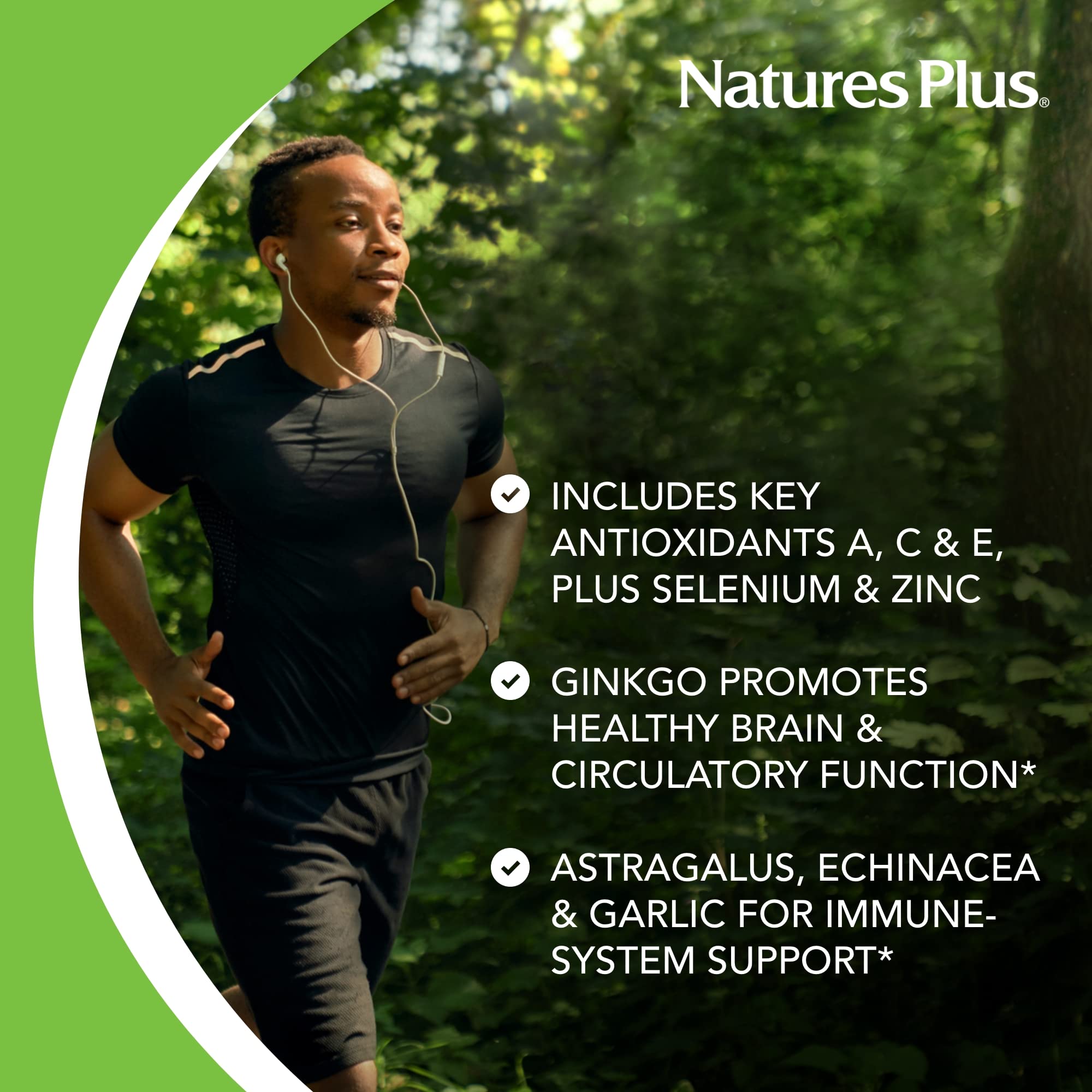 Natures Plus Commando 2000-90 Tablets | Antioxidant Protection & Immune Support