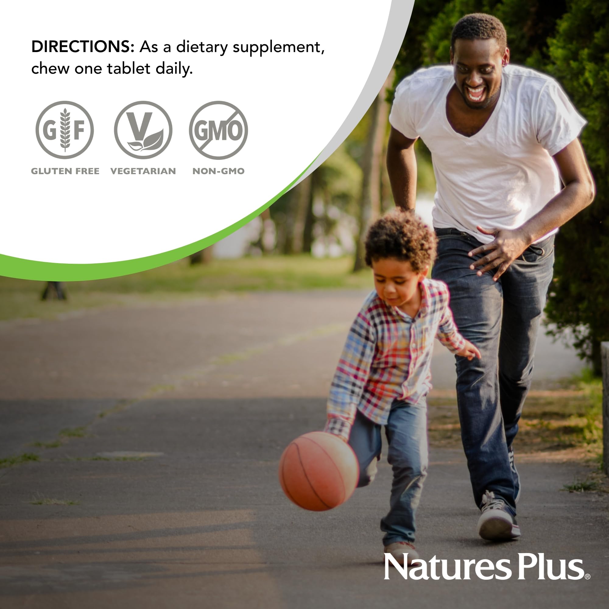 Natures Plus D & K Complex - 60 Mixed Berry Chewables | Supports Calcium Metabolism