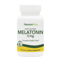 Natures Plus Melatonin 5 mg - 90 Fast-Acting Tablets - Vegan & Gluten Free | 90 Servings