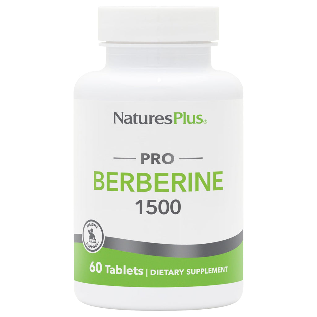 Natures Plus PRO Berberine 1500 mg - 60 Tablets | Supports Healthy Metabolism