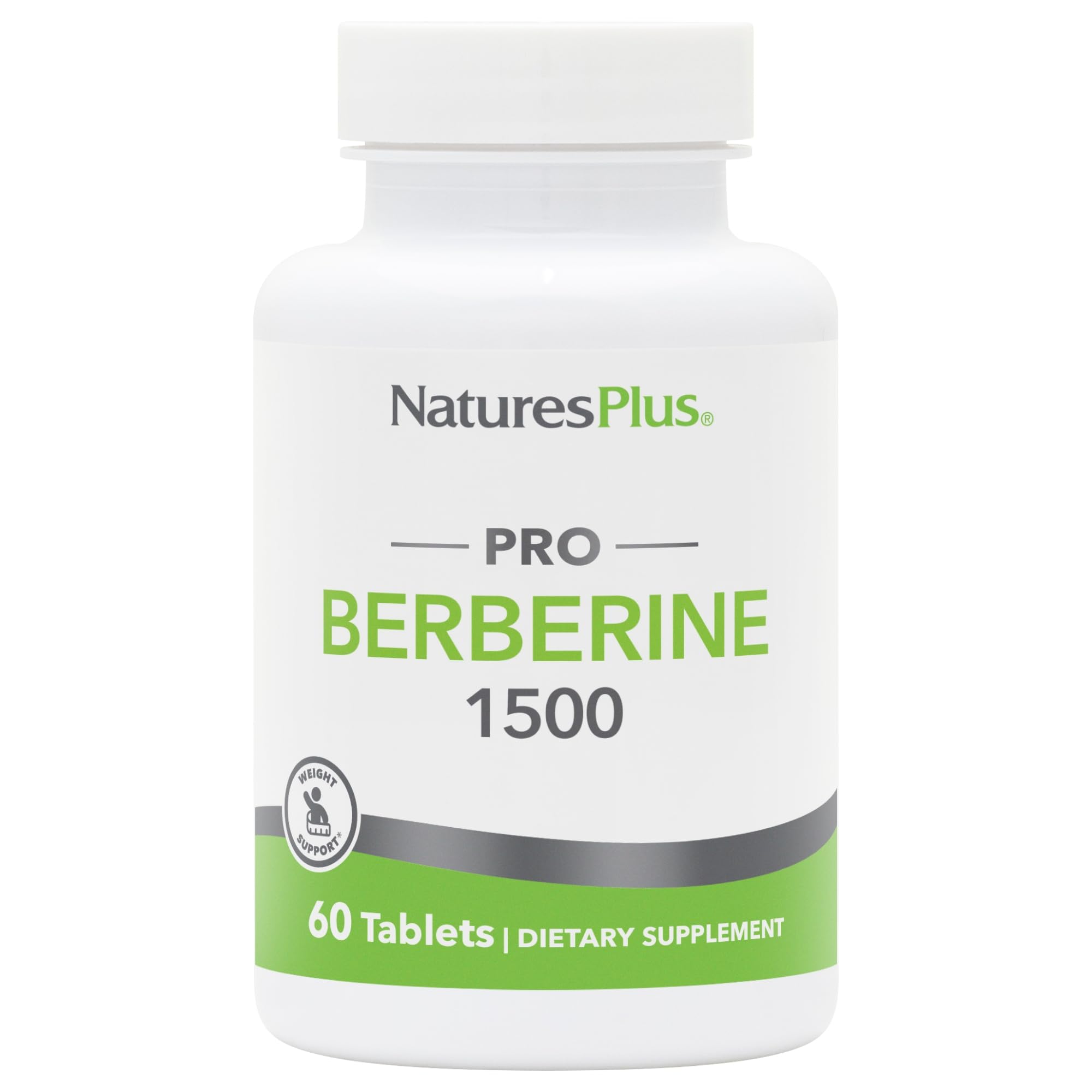 Natures Plus PRO Berberine 1500 mg - 60 Tablets | Supports Healthy Metabolism