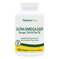 Natures Plus Ultra Omega 3-6-9 1200 mg — 120 Softgels (Gluten-Free)