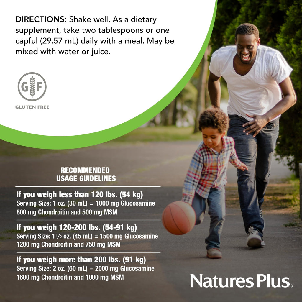 Natures Plus Ultra Rx-Joint Liquid Honey Lemon 30 fl oz | Joint Support | Gluten Free