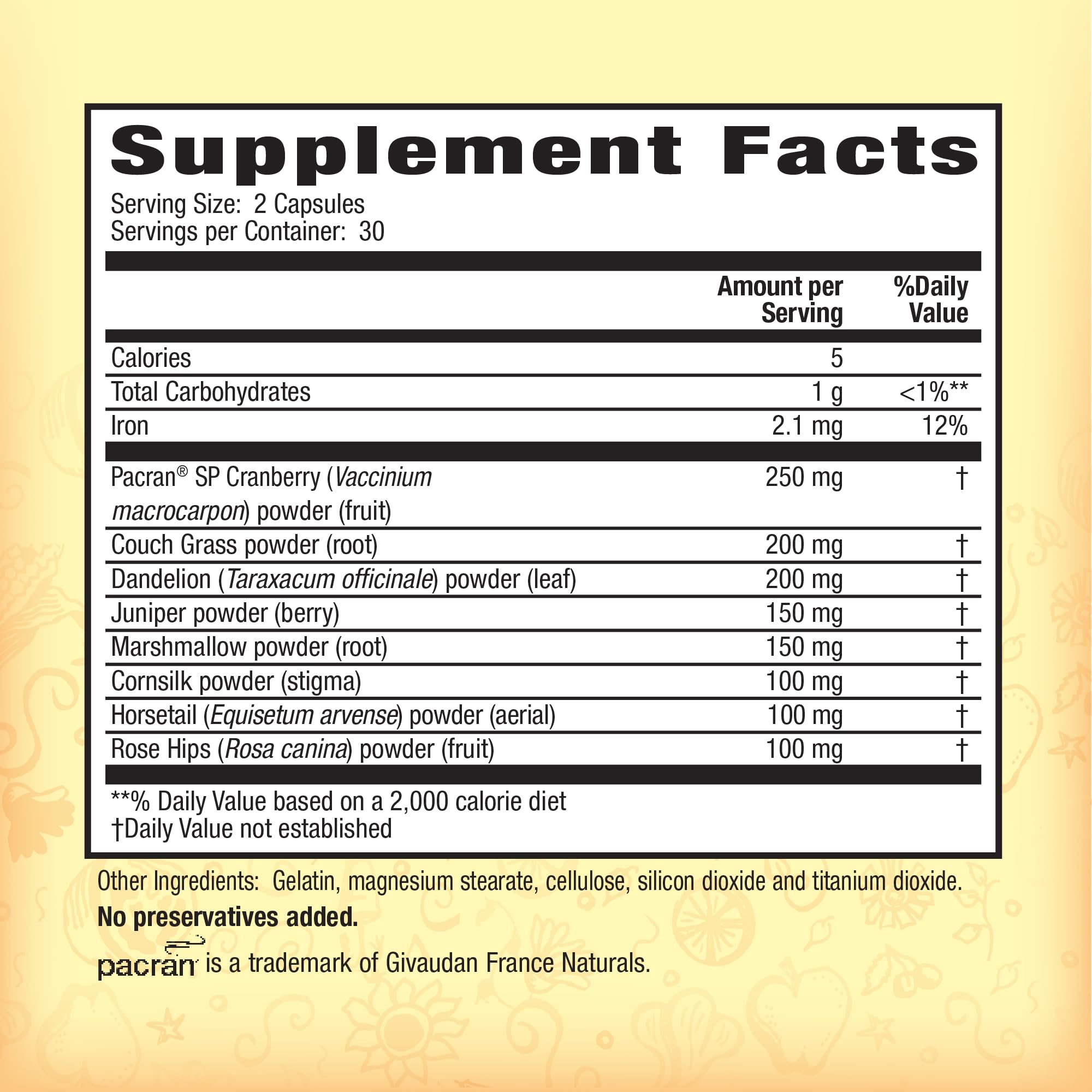 Nature's Secret Urinary Flush & Support with Cranberry – 8 Botanicals