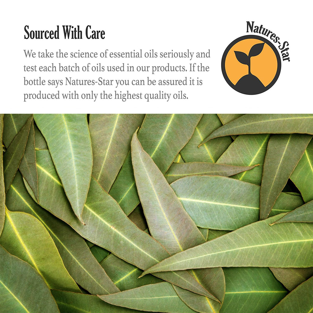 Natures-Star 16oz Eucalyptus Essential Oil – Therapeutic Grade for Candles, Diffusers, Soaps