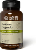 Nature's Sunshine Cascara Sagrada Capsules — Intestinal Support & Healthy Colon (100 capsules)