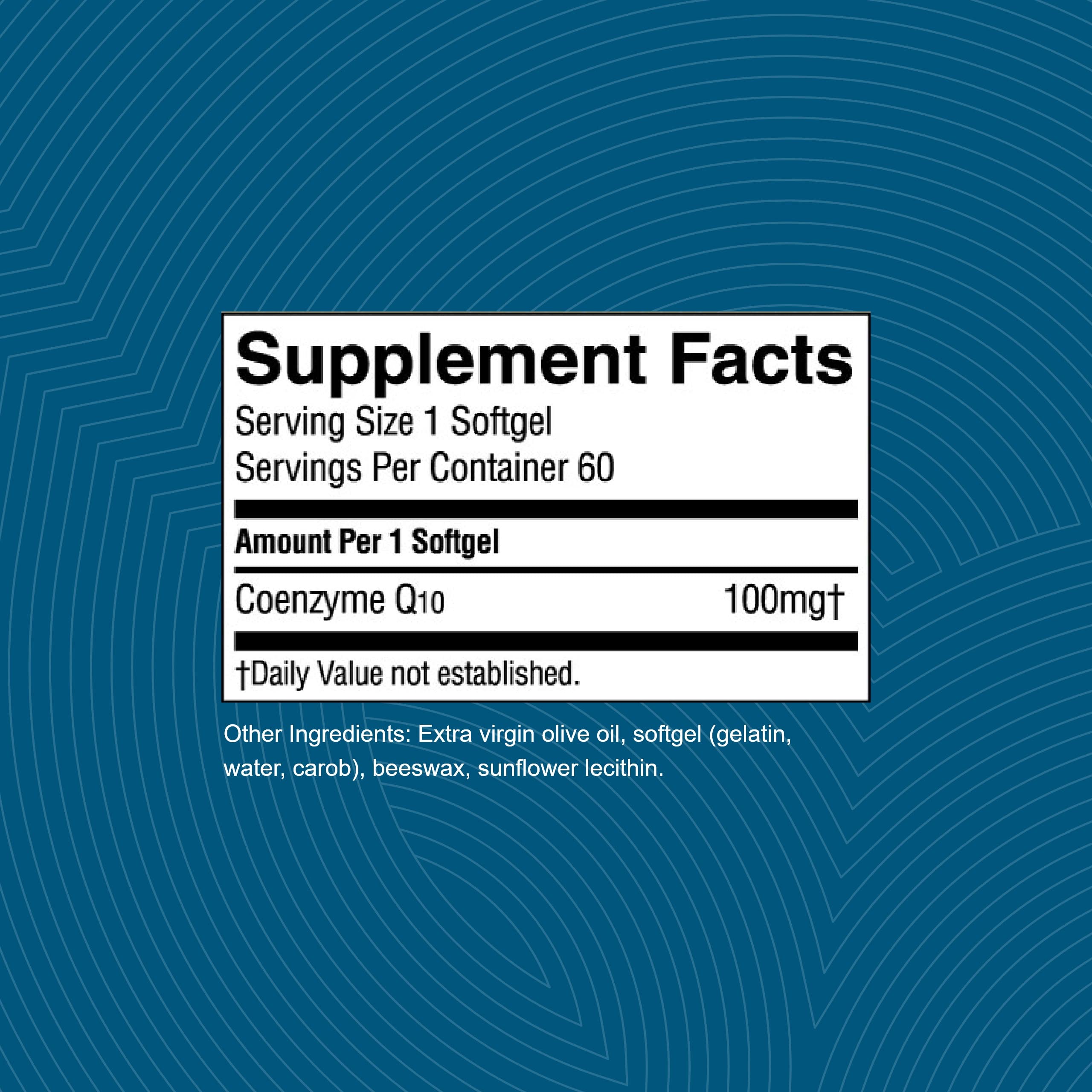 Nature's Sunshine CoQ10-60 Softgel Capsules | Heart & Circulation Support
