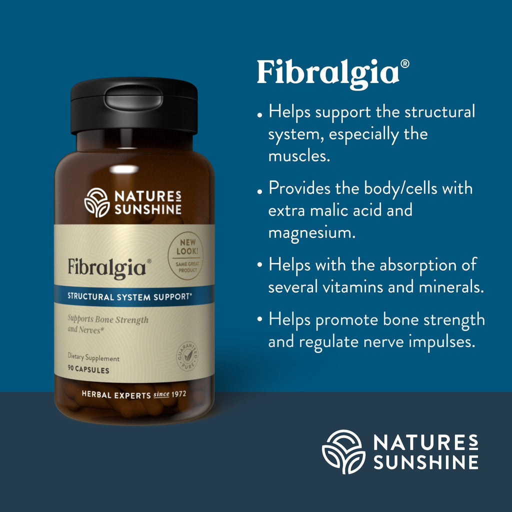 Nature's Sunshine Fibralgia 90 Capsules - Herbal Support