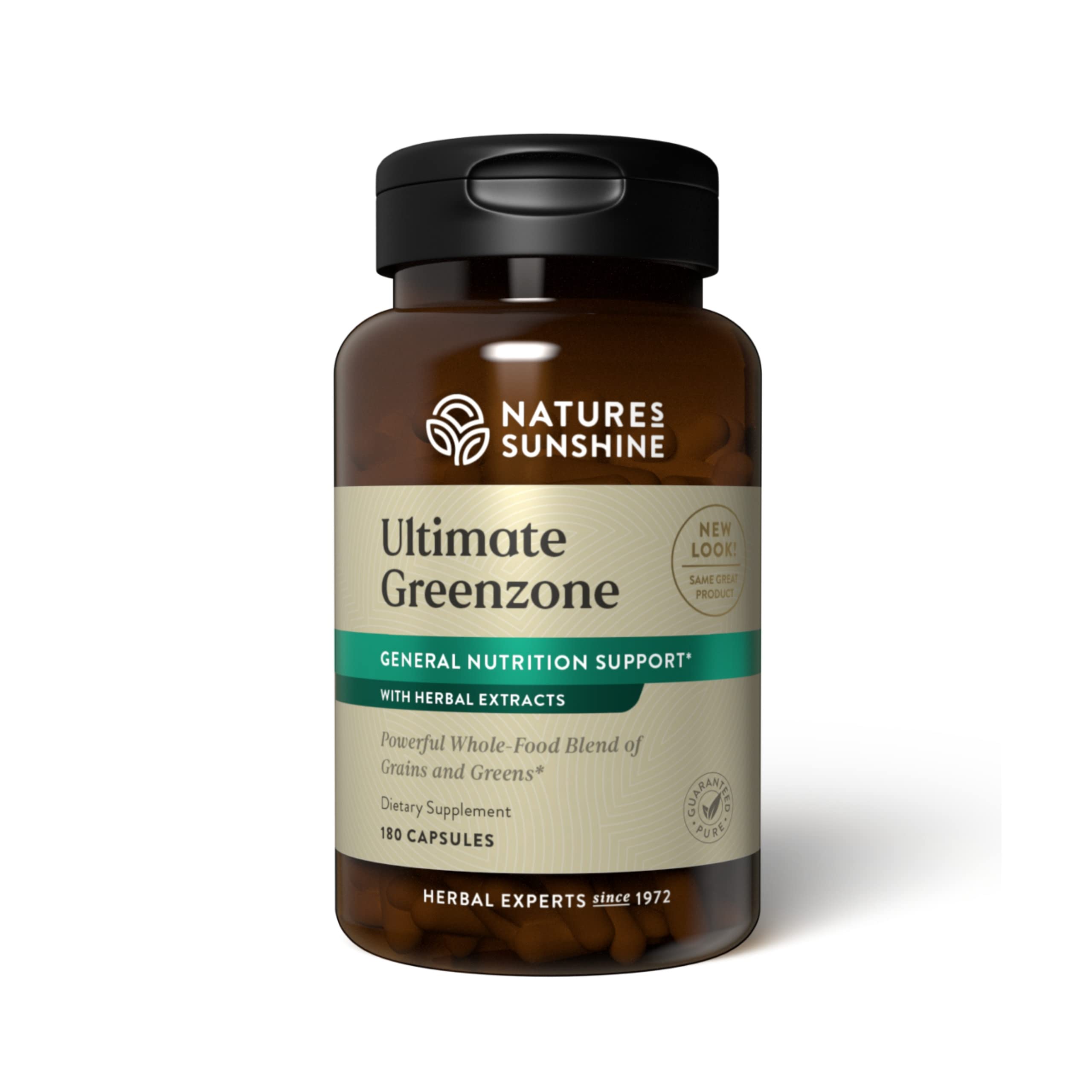 Nature's Sunshine Ultimate Greenzone - 180 Capsules | Supports Immunity, Balanced pH, Grains & Herbs