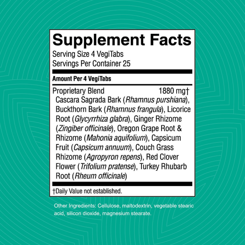 Nature's Sunshine Lower Bowel Stimulator - Gentle Herbal Support for Regularity | 25 Servings