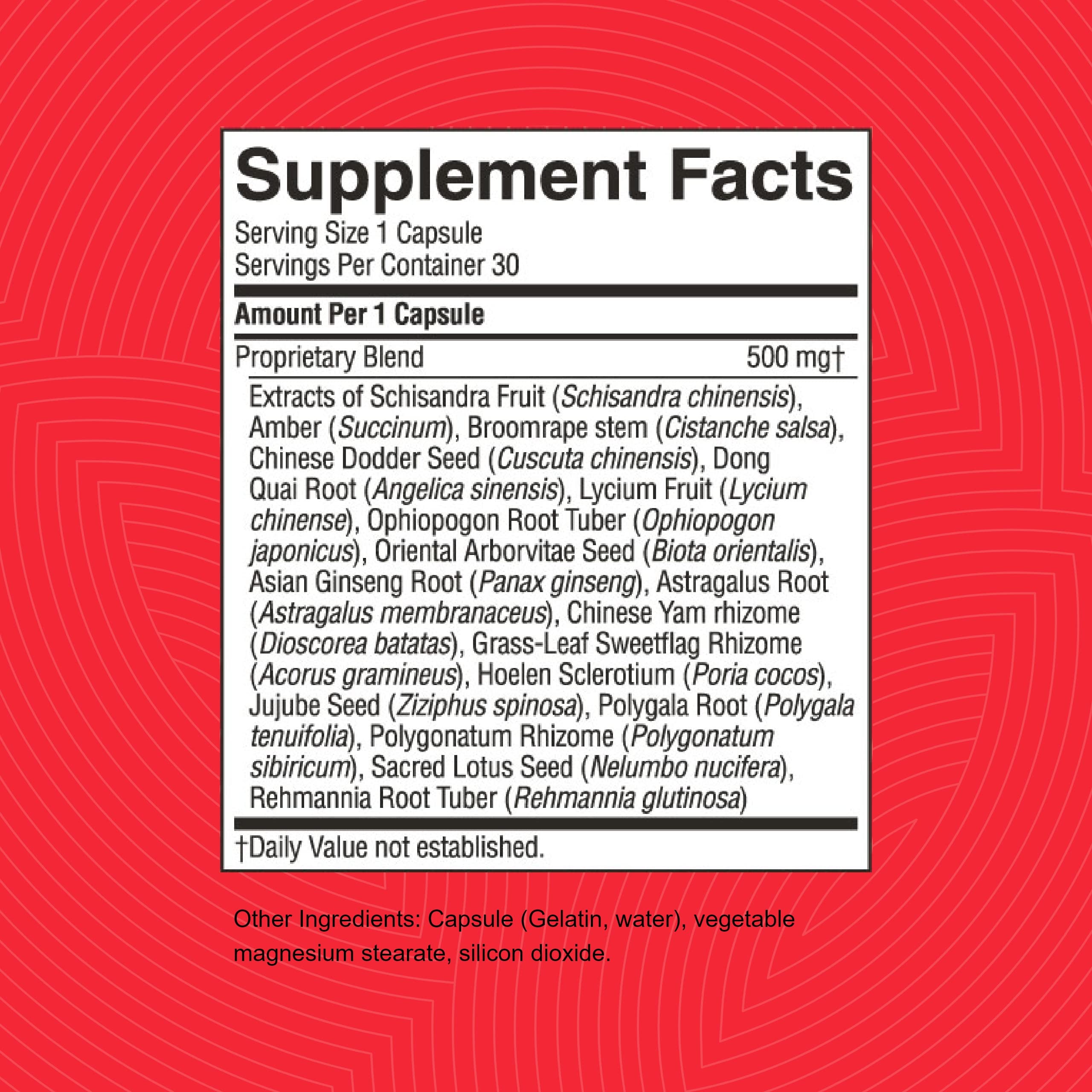 Nature's Sunshine Nervous Fatigue TCM Concentrate 30-Caps