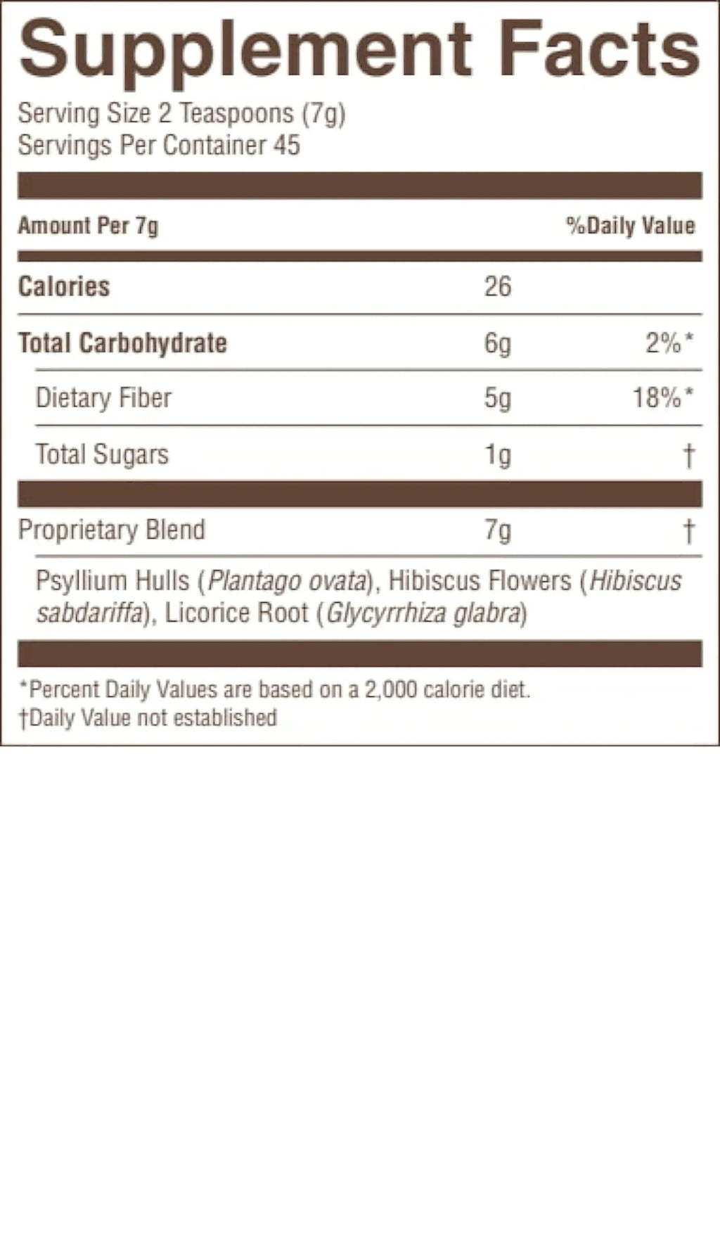 Nature's Sunshine Psyllium Hulls Combination 11 Oz - Natural Fiber Support