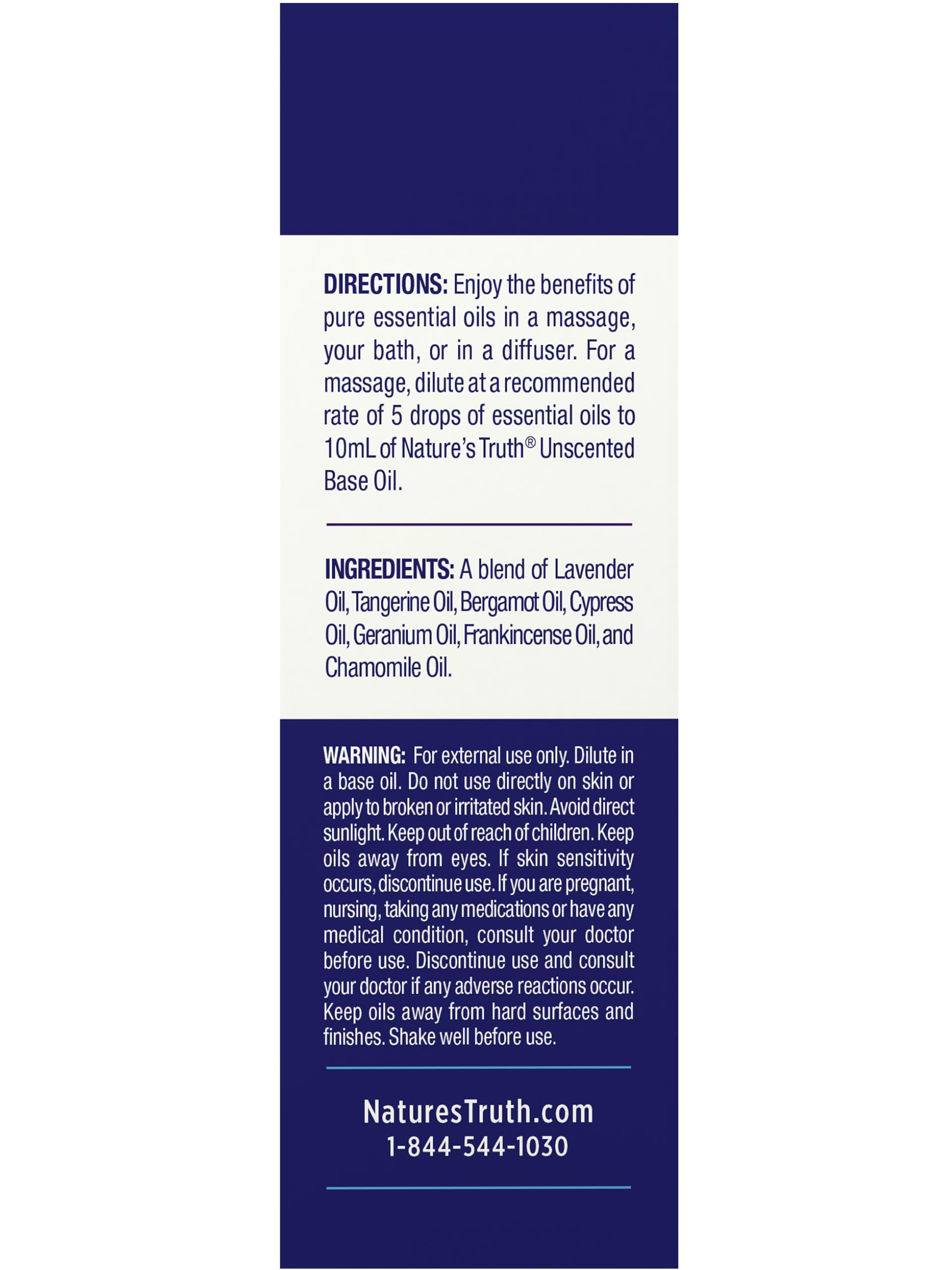 Nature's Truth Good Nite Pure Essential Oil 15 mL | Aromatherapy | Plant-Based, Non-GMO, Gluten Free
