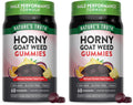 Nature's Truth Horny Goat Weed Gummies with Maca Root | Vegan, Gluten Free for Men | Passion Punch (Pack of 2)