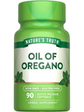Nature's Truth Oregano Oil Softgels – 90 Softgels with Carvacrol – Non-GMO & Gluten Free