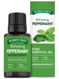Nature's Truth Peppermint Essential Oil 15 mL | Diffusers & Aromatherapy | Plant-Based, Non-GMO & Gluten Free