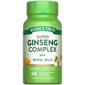 Nature's Truth Super Ginseng Complex | 60 Capsules | Royal Jelly Included | Non-GMO & Gluten Free