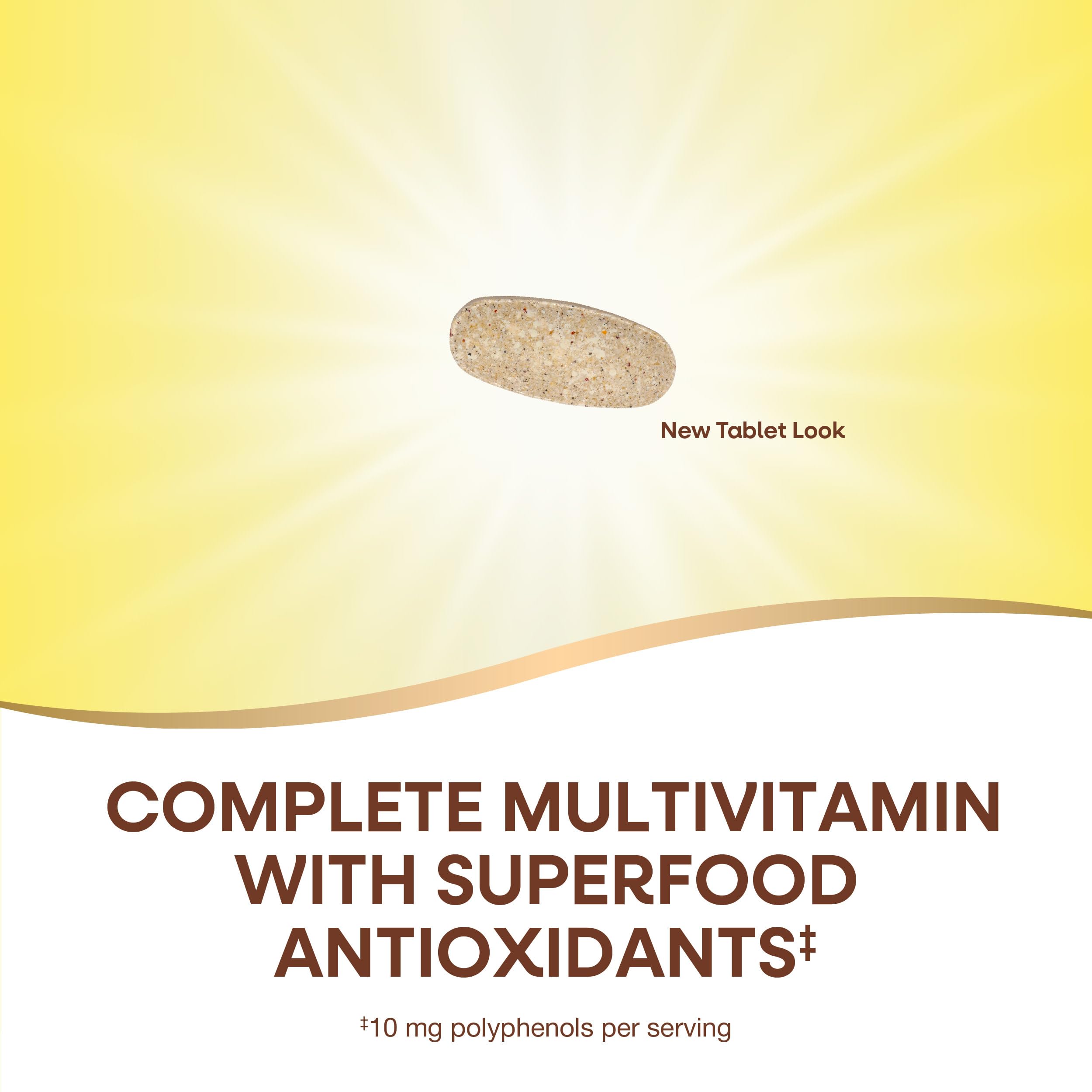 Nature's Way Alive! Men's Complete Multivitamin – Energy & Muscle Support, Gluten Free, 130 Tablets (Packaging May Vary)