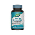 Nature's Way Choline & Inositol — 500 mg/500 mg per 2-Capsule Serving, Brain Health & Cellular Energy, 100 Capsules (Gluten Free)