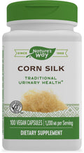 Nature's Way Corn Silk - 1,200 mg per 3-Capsule Serving | Urinary Health Support | Vegan & Gluten Free - 100 Vegan Capsules