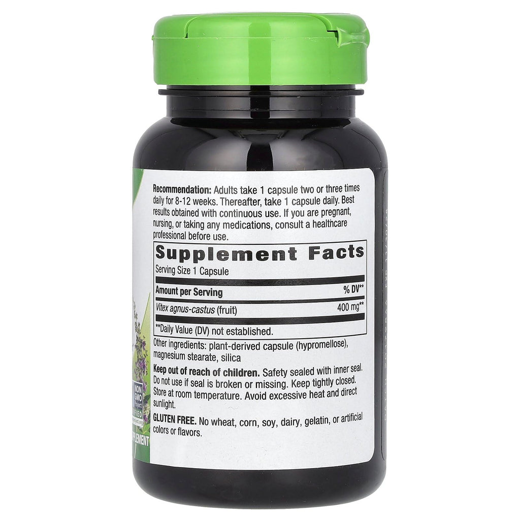 Nature's Way Vitex Fruit 400 mg - 100 Capsules
