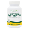 Natures Plus Mega B150 Complex - Sustained Release B-Complex (60 Veg Tablets)