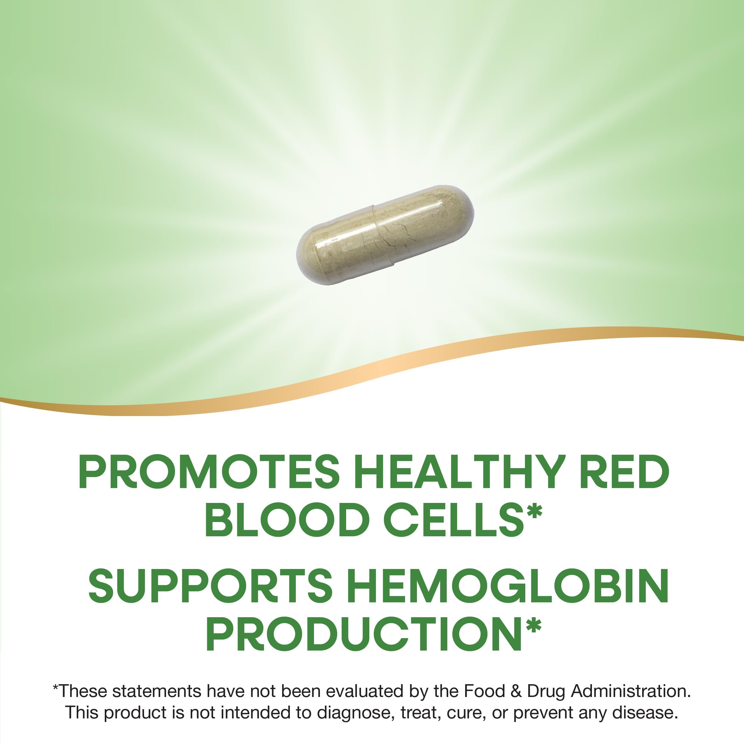 Nature's Way Iron 18 mg - Supports Healthy Red Blood Cells, Gluten Free