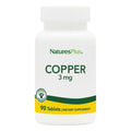 NaturesPlus Copper 3 mg - 90 Tablets | Supports Wellness, Gluten Free