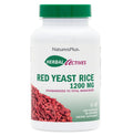 NaturesPlus Herbal Actives Red Yeast Rice - 2 x 120 Veg Capsules, Gluten Free, 240 Servings