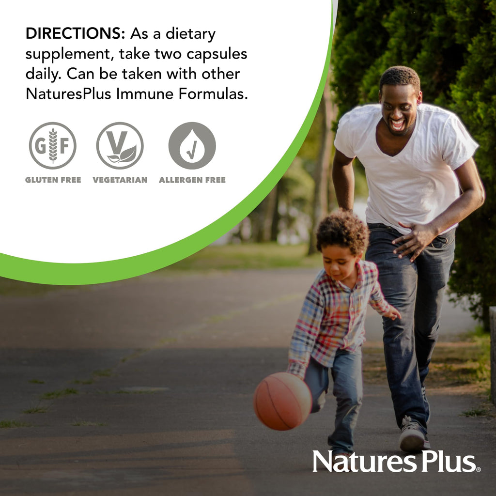 NaturesPlus Immune Boost - 60 Tablets (30 Servings) | Immune Support & Antioxidants