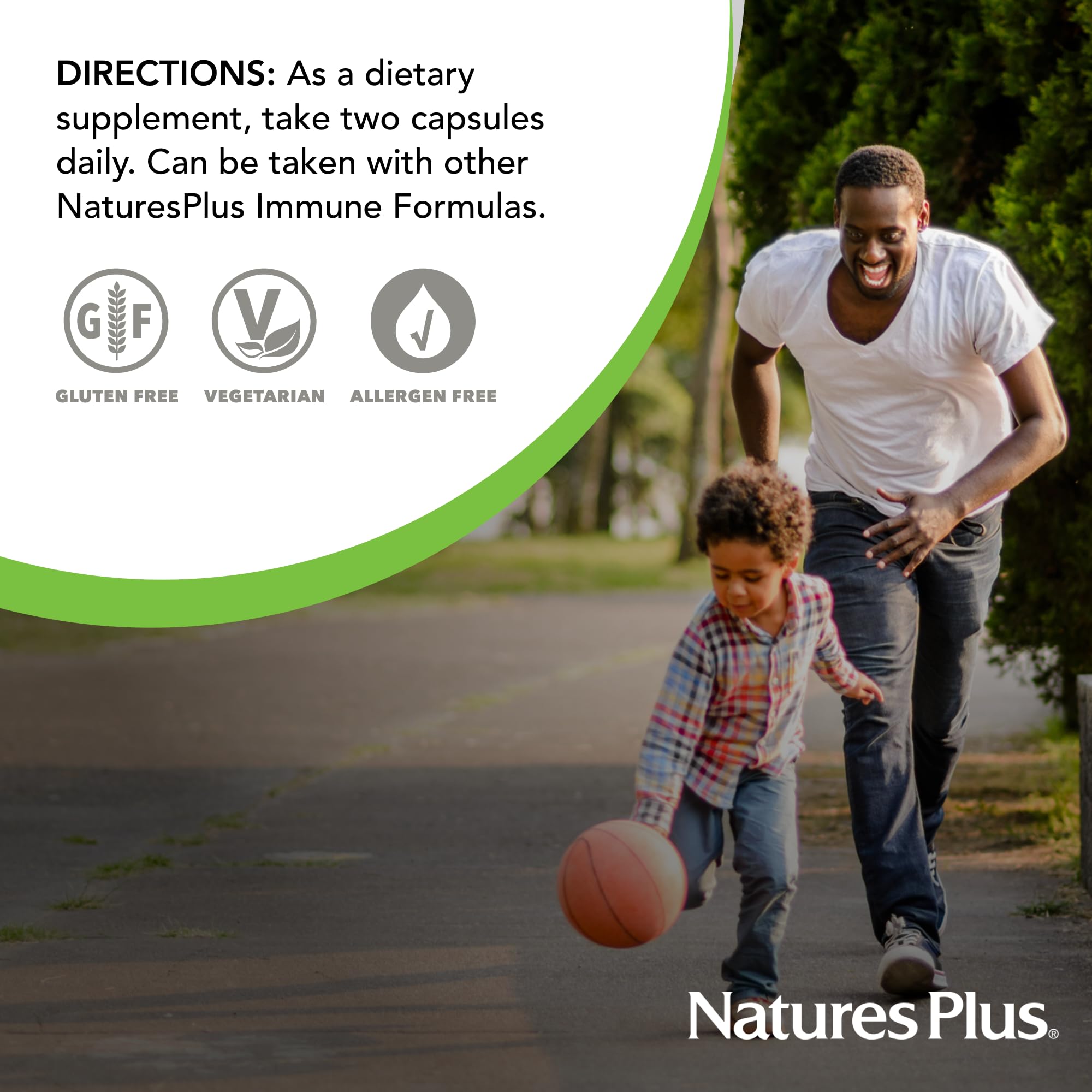NaturesPlus Immune Boost - 60 Tablets (30 Servings) | Immune Support & Antioxidants