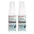 NaturesPlus Melatonin Spray – Peppermint, 2 fl oz, Pack of 2, B6 & E