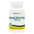 Natures Plus Pancreatin 1000 mg | 60 Tablets - Gluten-Free Digestive Enzyme