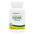 NaturesPlus Potassium Iodide 150 mcg - 100 Vegan Tablets | Thyroid & Respiratory Support