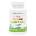 NaturesPlus PRO Longvida Curcumin 1000 mg - 60 Mini-Tabs, 30 Servings - Non-GMO, Vegan