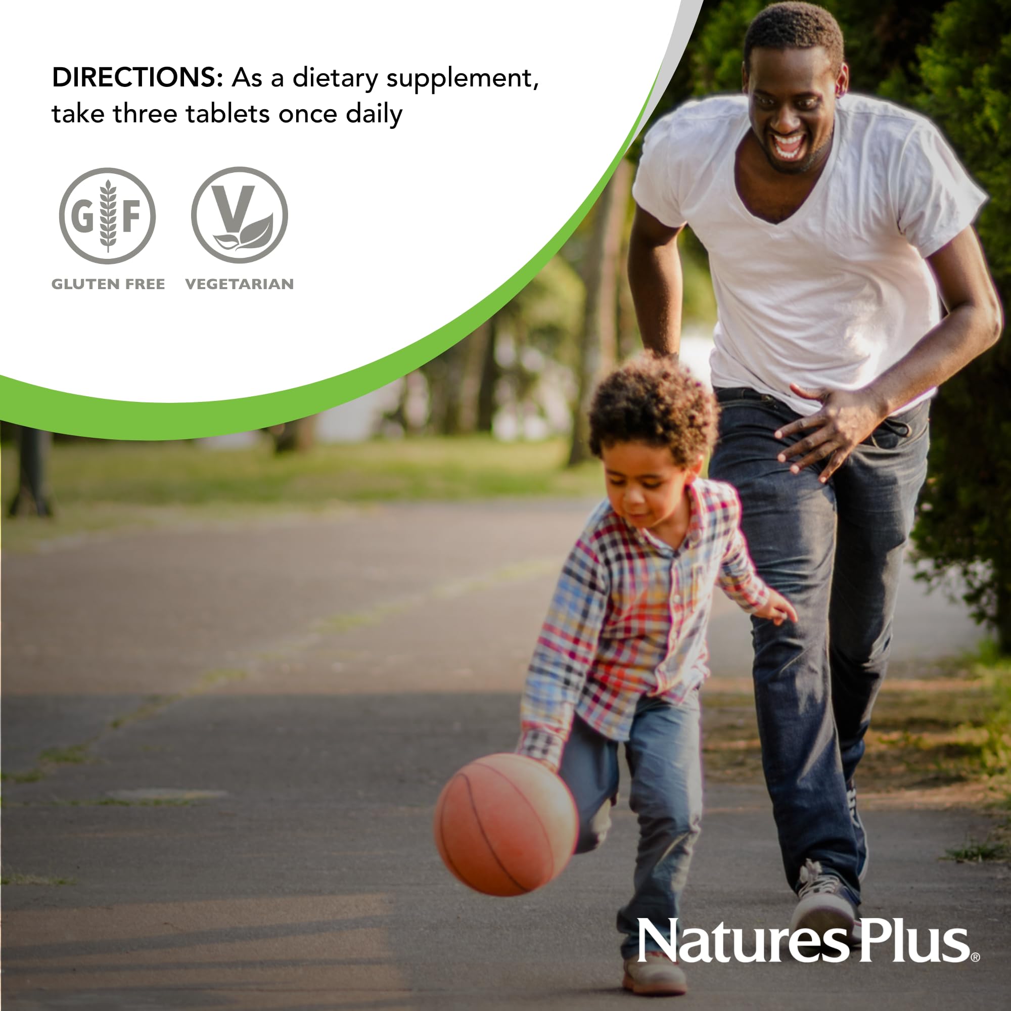 NaturesPlus Source of Life 3-Pack - 180 Tablets Multivitamin & Mineral