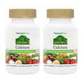 NaturesPlus Source of Life Garden Calcium - 120 Vegan Capsules (Pack of 2) | Organic, Gluten Free, Vegetarian, 60 Servings