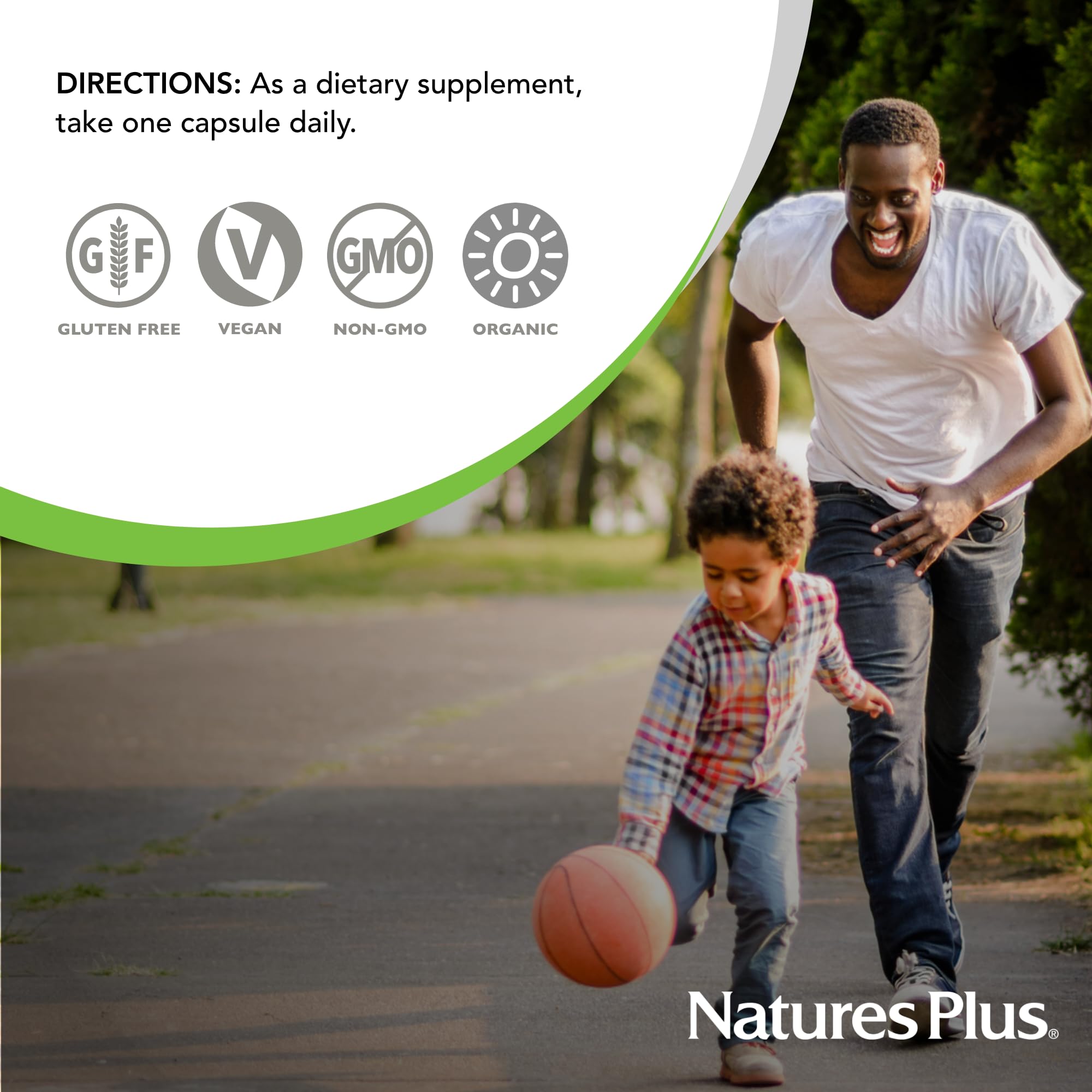 Vitamin K2-60 Vegan Capsules | Source of Life Garden by NaturesPlus – Organic, Non-GMO, Gluten Free
