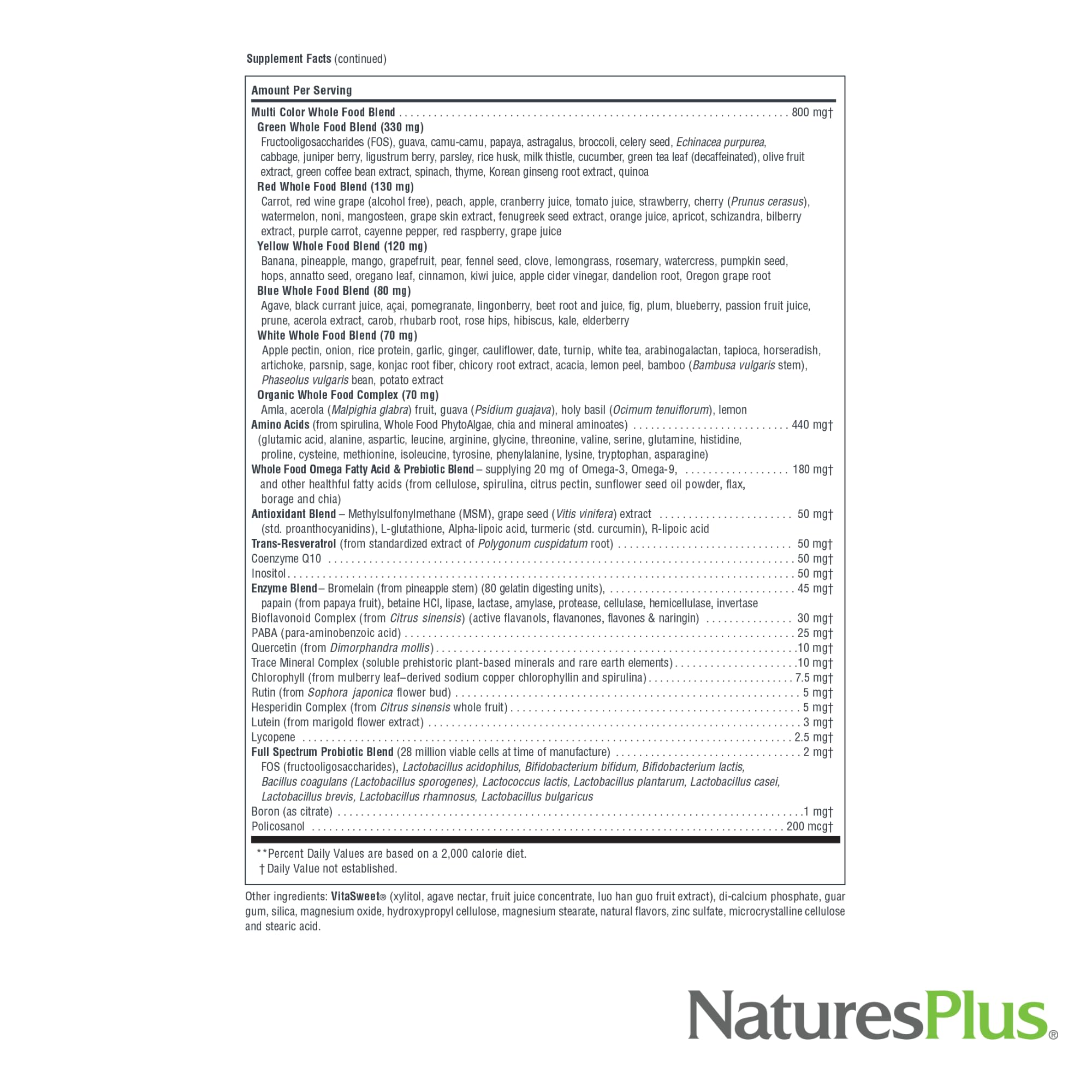 NaturesPlus Source of Life Gold Multivitamin - 90 Chewable Tablets Pack of 2 - Gluten Free - 60 Total Servings