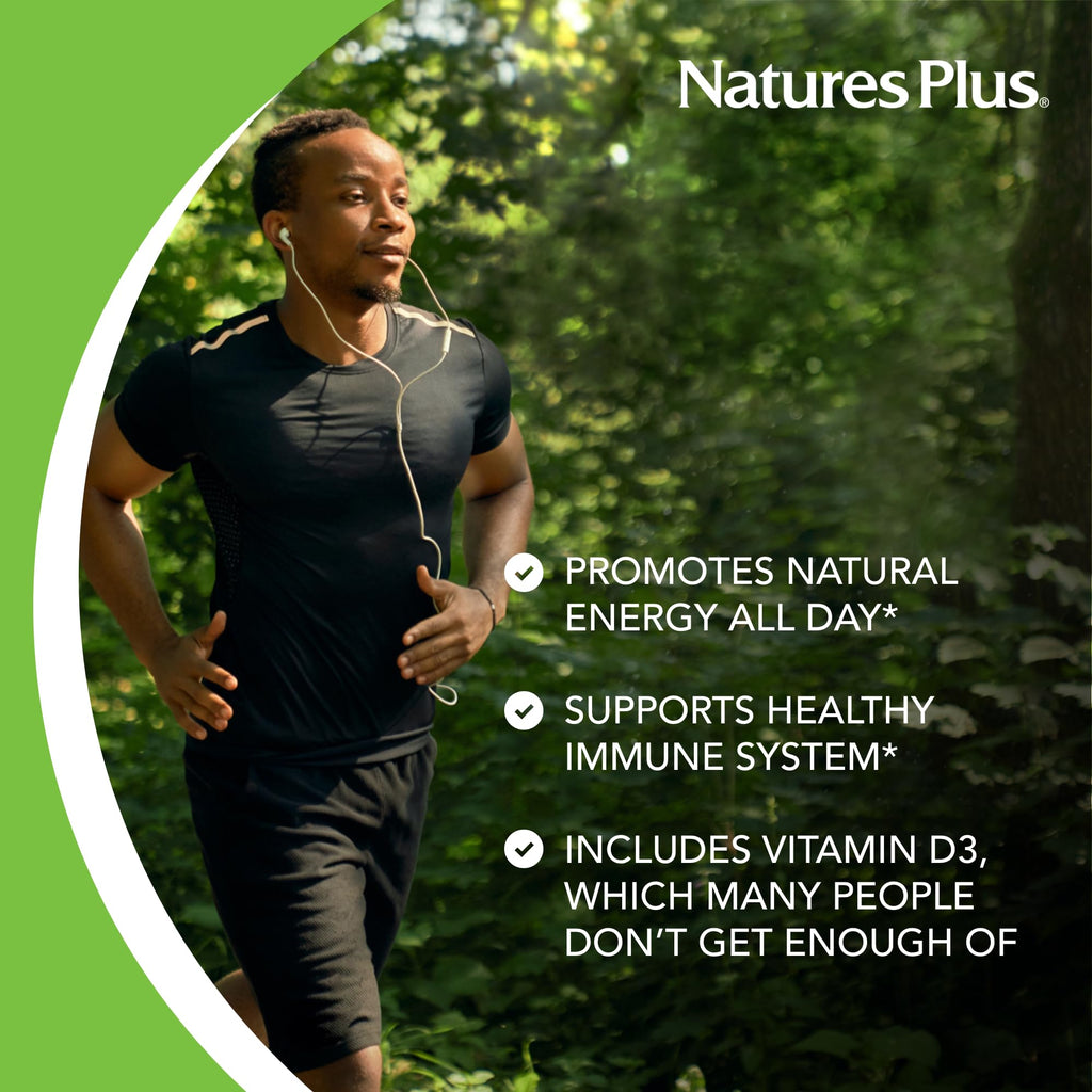 NaturesPlus Source of Life – 180 Tablets | Multivitamin with Concentrated Whole Foods (Gluten Free, Vegetarian) | 20 Servings