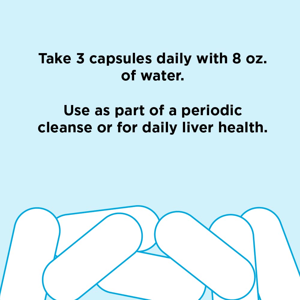 nbpure Liver Fend – Liver Detox & Cleanse with Milk Thistle, 90 Count