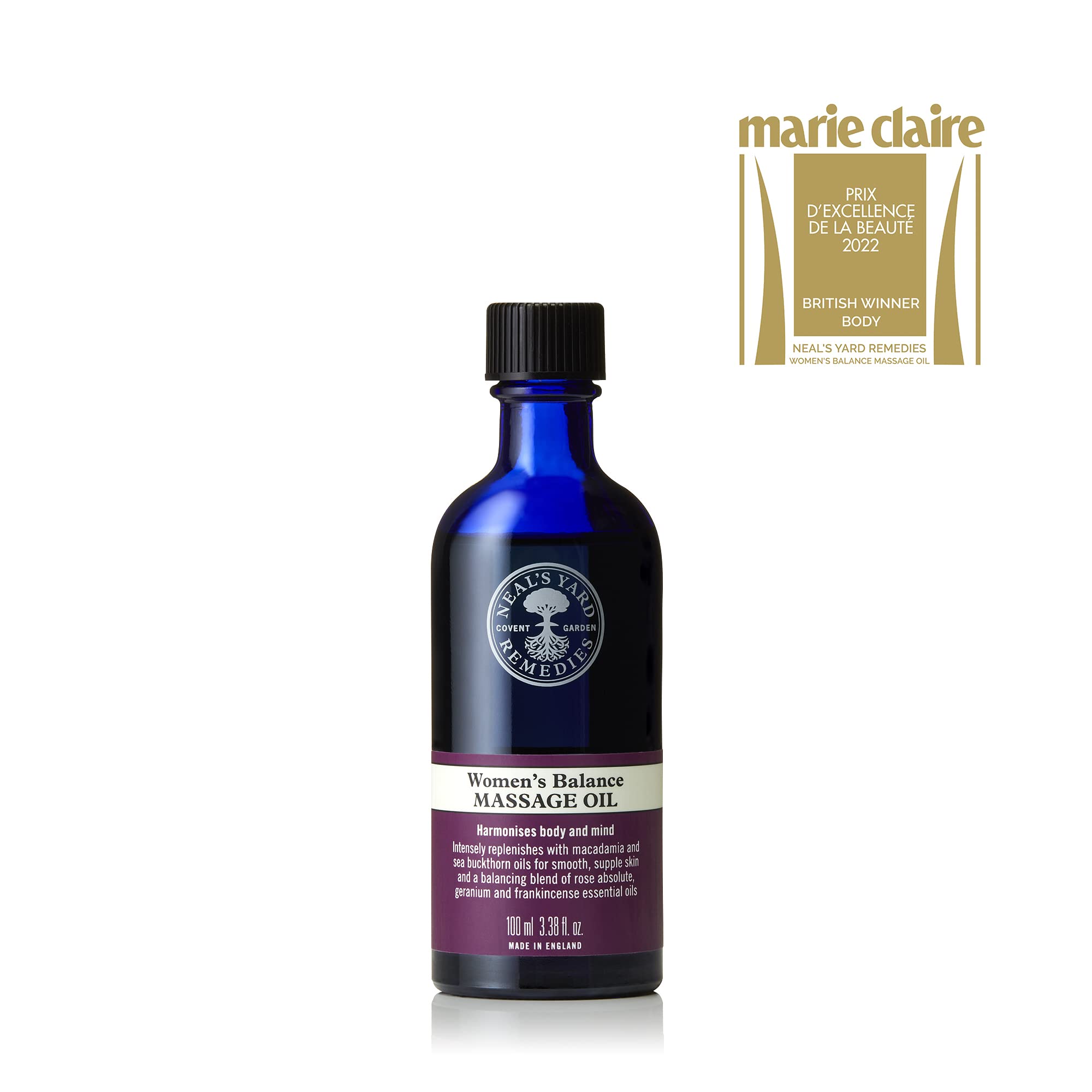 Neal's Yard Remedies Women's Balance Massage Oil – Nourish & Balance