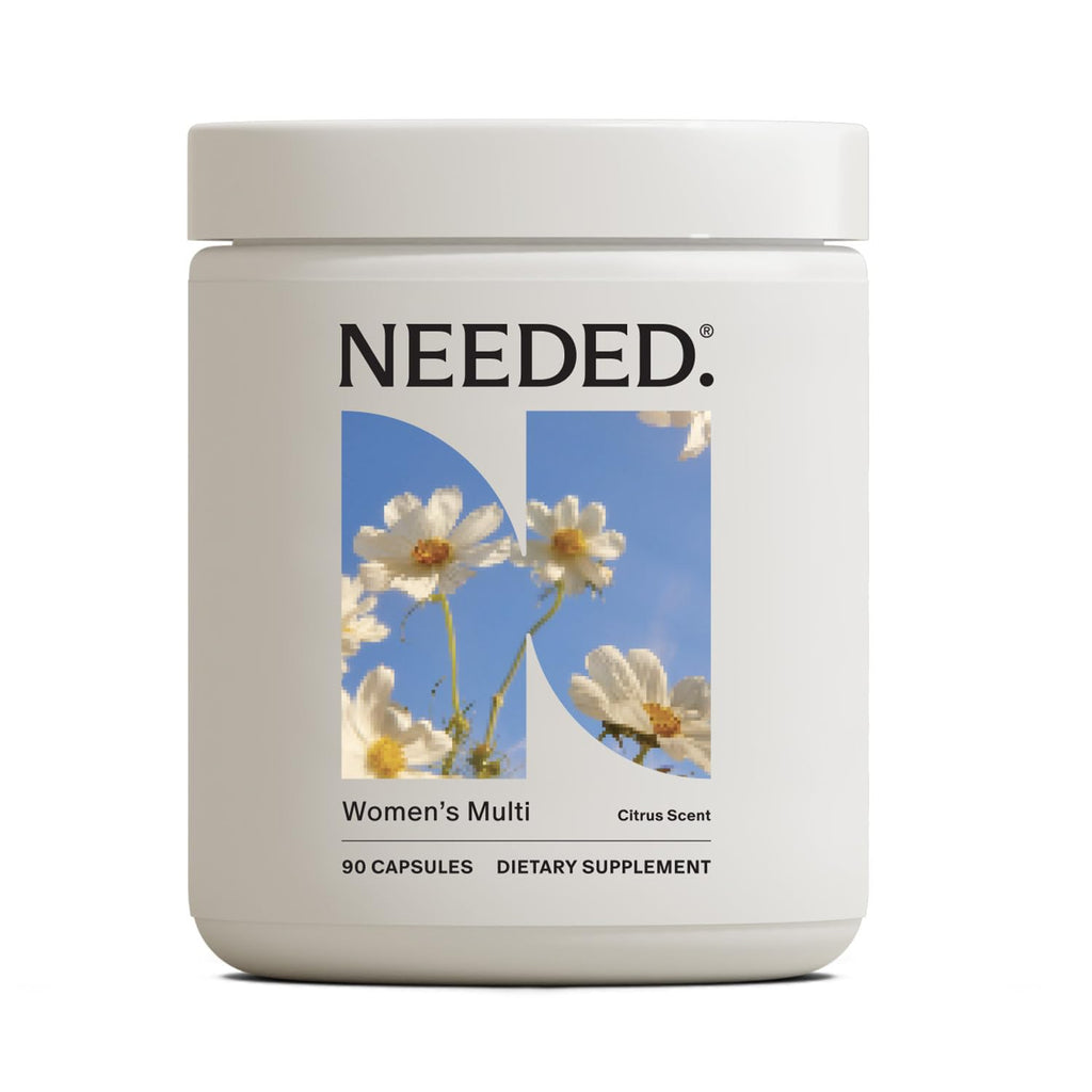 Needed Women's Multivitamin – 23 Vitamins & Minerals for Daily Wellness | Citrus Scent