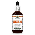 Neem Alcohol-Free Liquid Extract - Organic Neem (Azadirachta Indica) Dried Leaf Glycerite - Hawaii Pharm USA 2 fl.oz