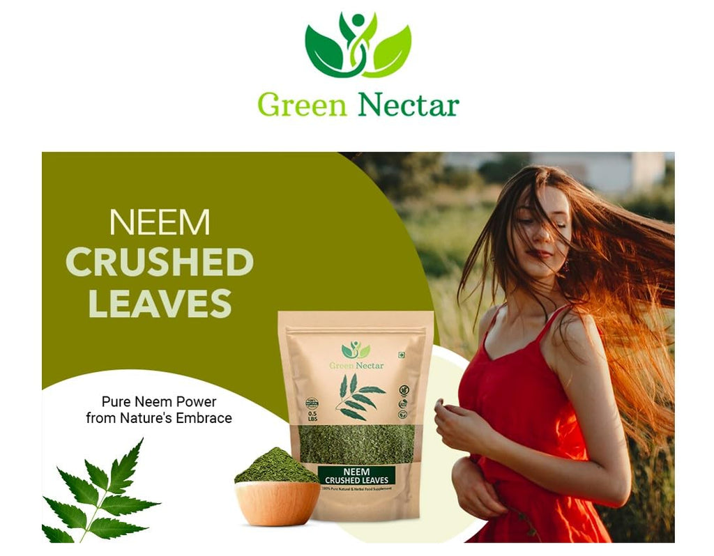 Neem Leaf 8 Oz - 100% Natural Detox Tea | Crushed Leaves | Non-GMO