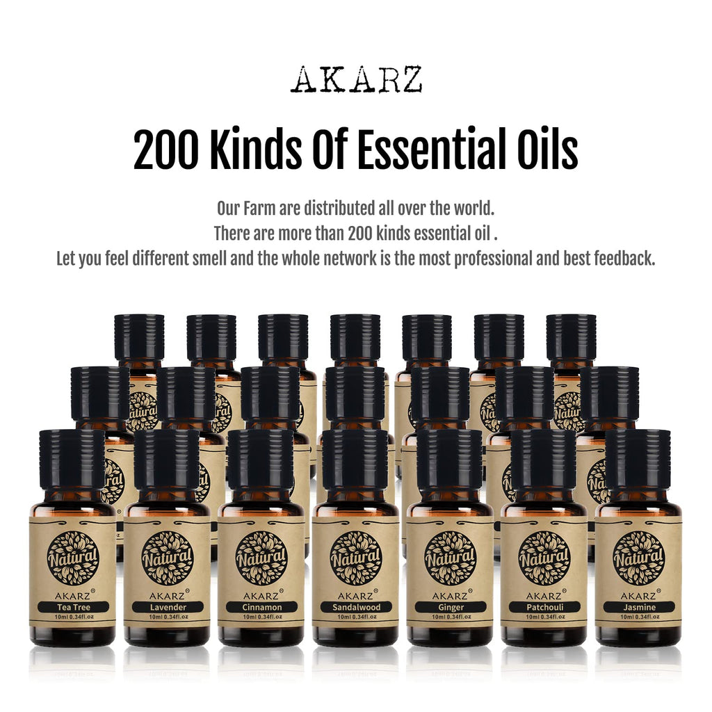 Neem Oil AKARZ — Organic Therapeutic Essential Oil for Skin, Hair, Diffuser | 10 ml
