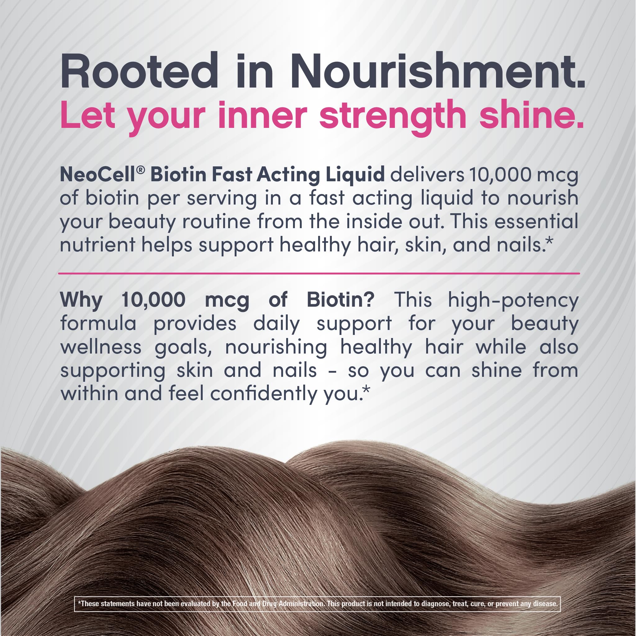 NeoCell Biotin Liquid Drops 10000mcg – 2oz Berry Flavor | Hair, Skin & Nails