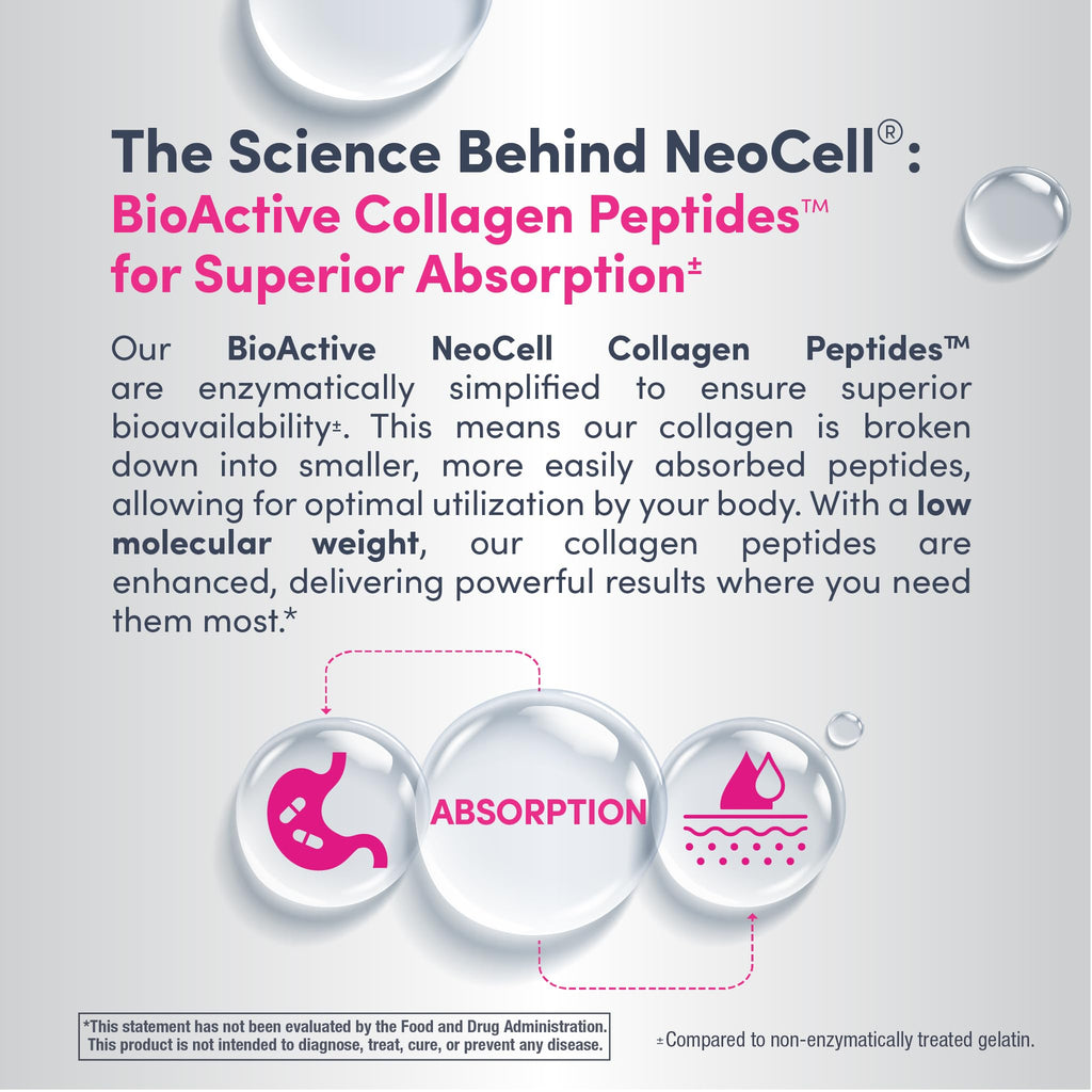 NeoCell Super Collagen Peptides – 10 g per Serving | Keto Certified, Gluten Free